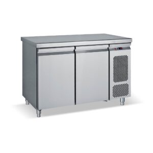 PGC 124, Ψυγείο πάγκος compact με πόρτες GN και ψυκτικό μηχάνημα BAMBAS