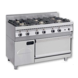 FGASE600 Κουζίνα Υγραερίου/Αερίου με Φούρνο